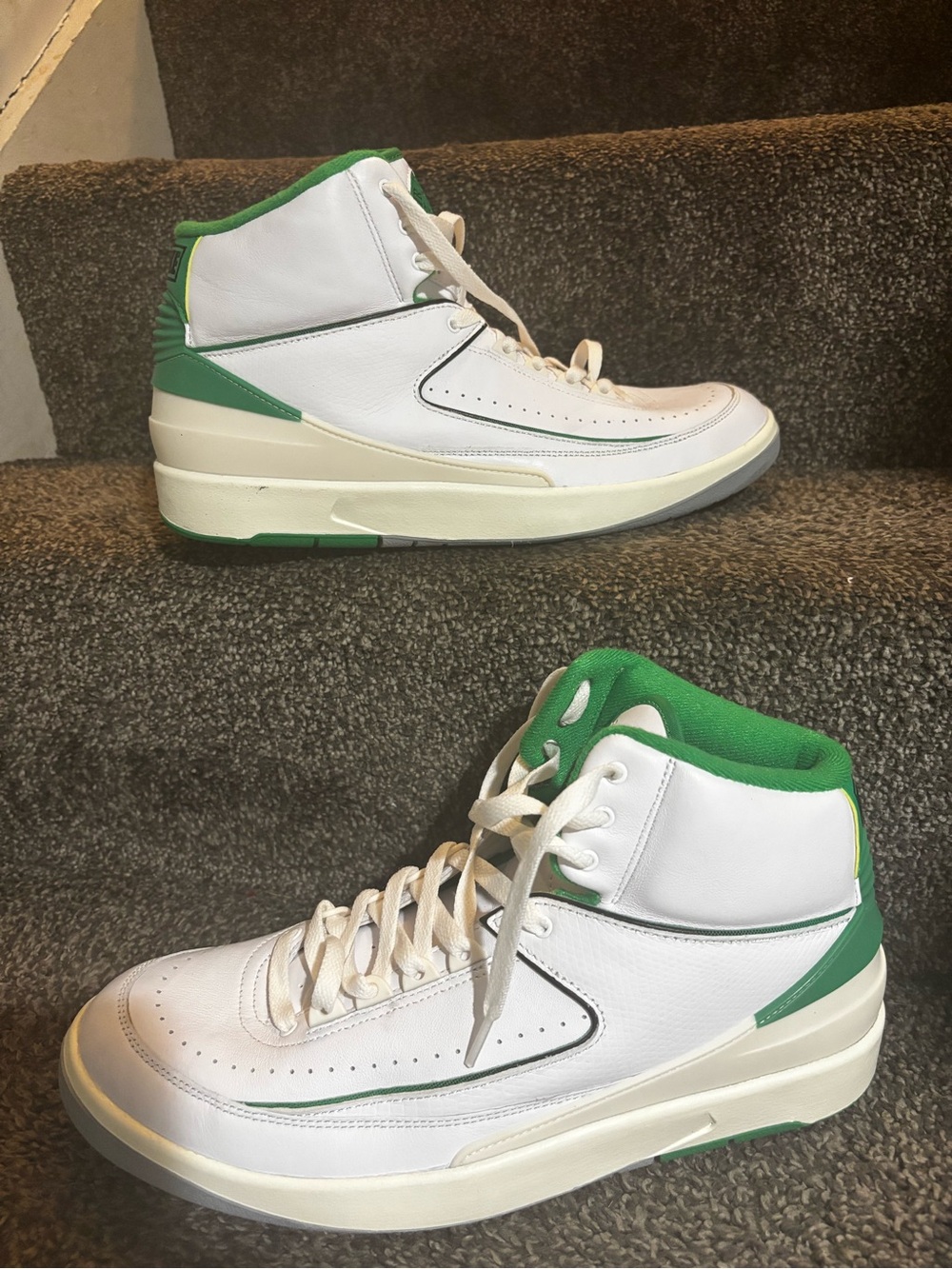 Nike Air Jordan 2 Retro Lucky Green size 13